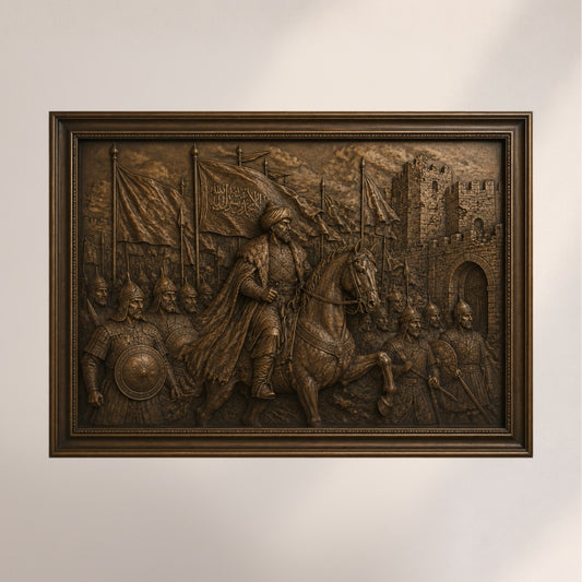İstanbul’un Fethi Kabartma Rölyef – 150x80 cm